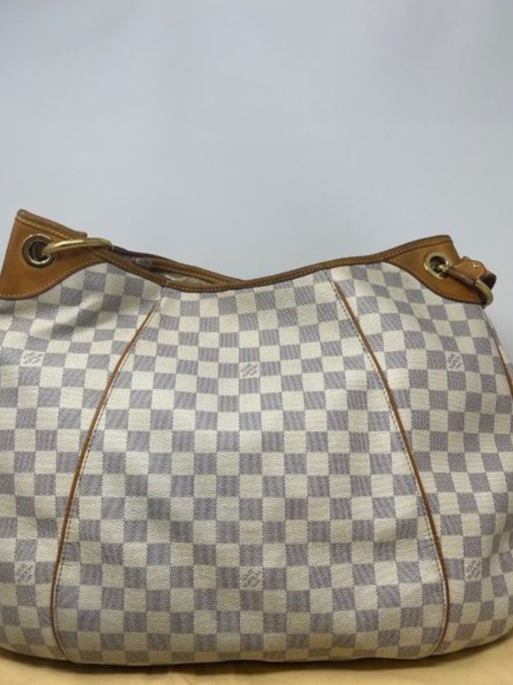 LOUIS VUITTON Damier Azur Galliera GM Shoulder Bag - Picture 12 of 16